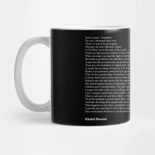 Khaled Hosseini Quotes Mug